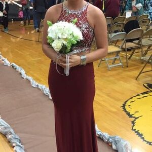 Prom Formal Dress 2-Piece